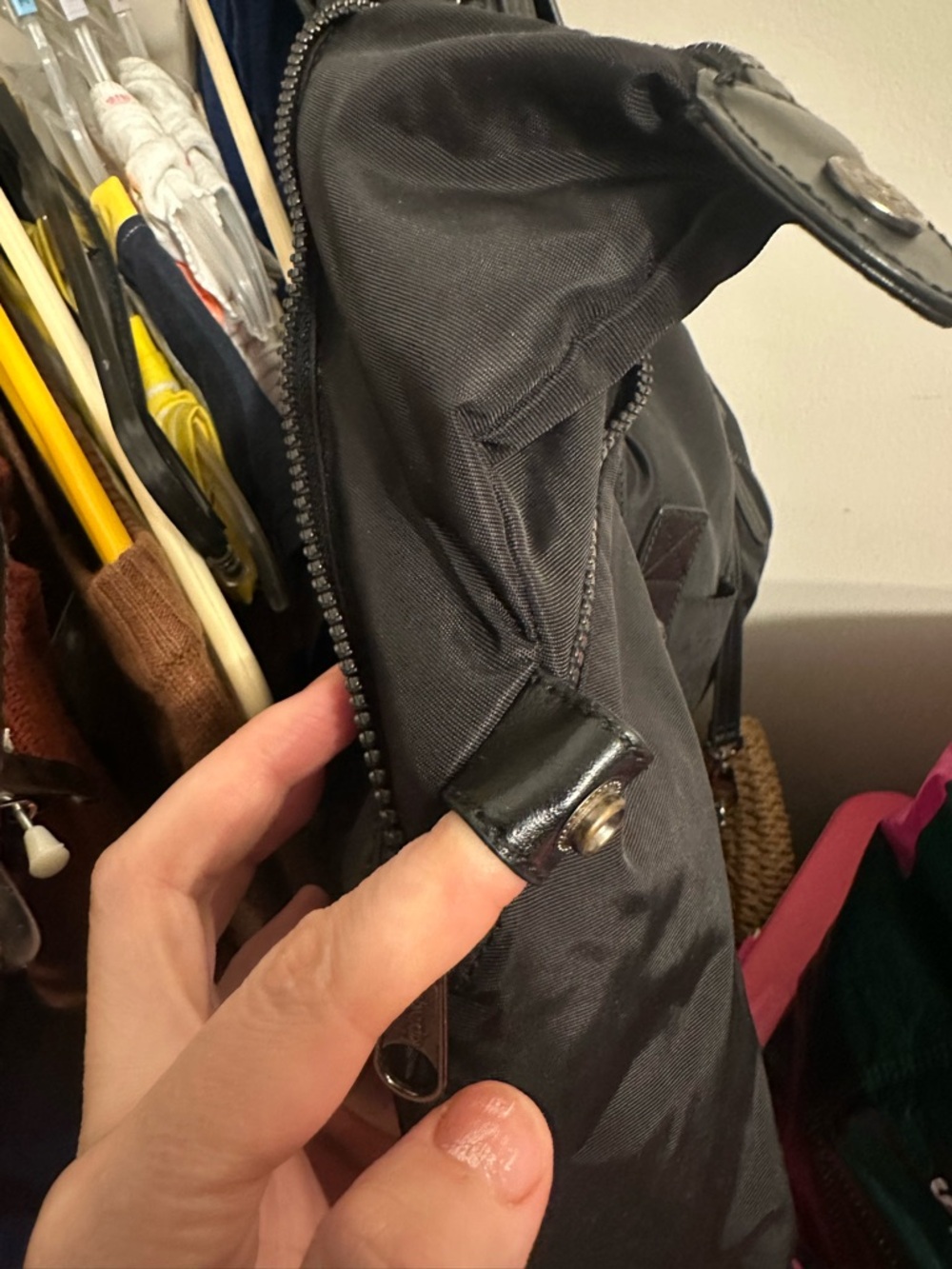 Kipling Black Nylon Art Medium Bag See carefully photos for all measurements💥 - Picture 16 of 16